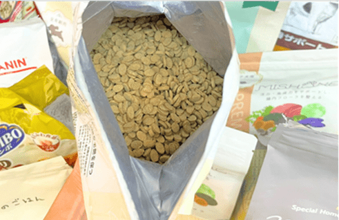 ドッグフードの粒の大きさ画像